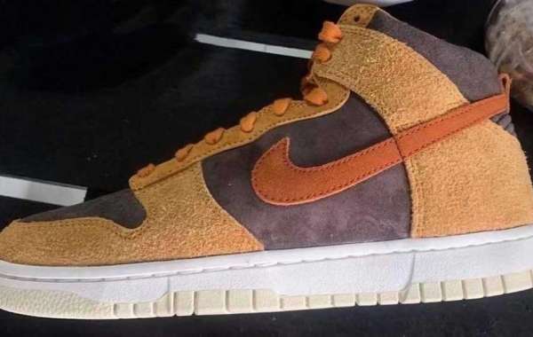 DD1401-200 Nike Dunk High PRM “Dark Russet”  Is One Of The Most Worth Buying