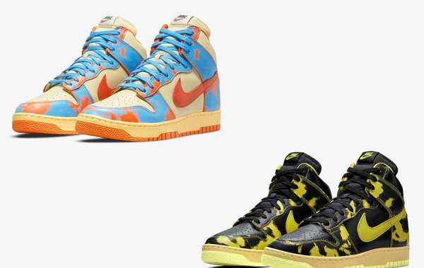 Super suction eye hit color styling! Two new Dunk Highs are here!