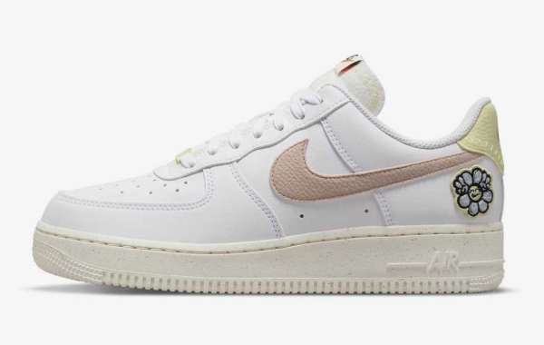 Brand New Nike Air Force 1 Next Nature “Pink Oxford” Sneakers