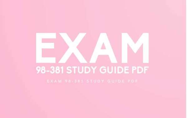 How to Ace Exam 98-381 with Our Tailored Study Guide PDF